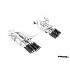 BMW E92/E93 M3 Eisenmann 4 x 90mm Special Edition Dual Canister Pro-Race Rear exhaust with Square Cut Carbon Fibre tips