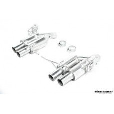 BMW E92/E93 M3 Eisenmann 4 x 90mm Special Edition Dual Canister Pro-RaceRear exhaust with Square Cut Brushed Aluminium tips