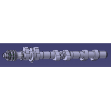 Porsche - 997 GT3 - 296° - right - exhaust - camshaft